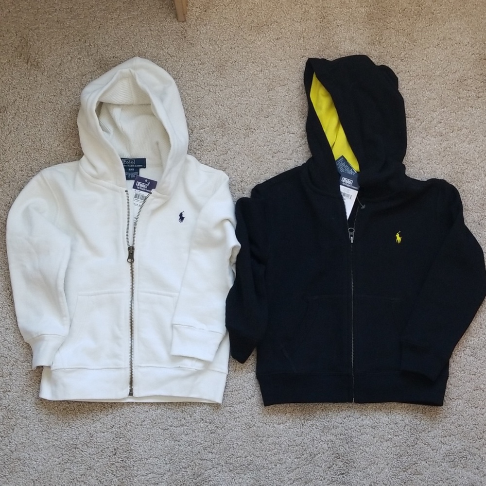 NWT 2 Polo Ralph Lauren kids hoodies sz 4T